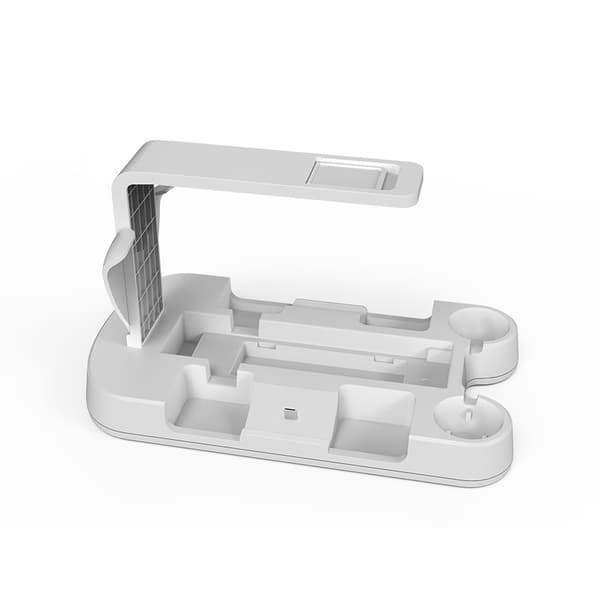 PS5 VR Ladestasjon, Hvit, for PS5-konsoll, VR-hodesett og Move-kontrollere, Plassbesparende