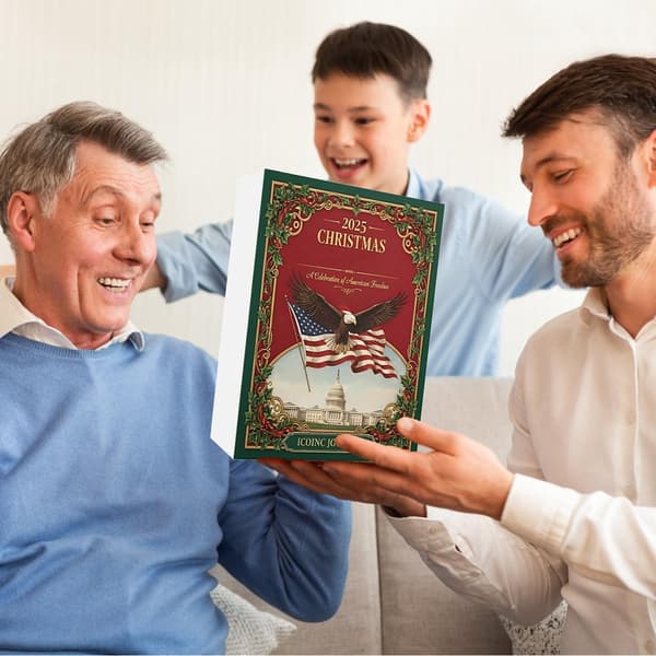 Julekalender 2025, 24-dagers nedtelling, 2D akryl-anheng, samleobjekt