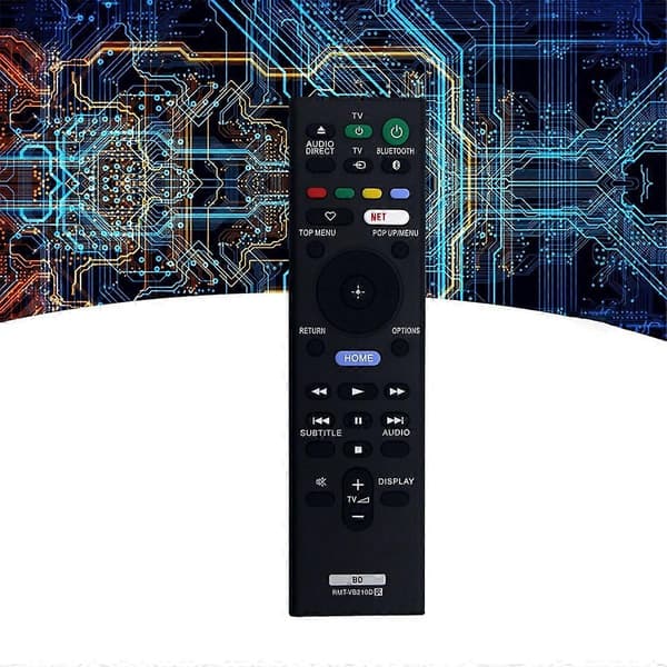 Erstatningsfjernkontroll RMT-VB210D for Sony BD Blu-Ray TV-spiller RMTVB210D