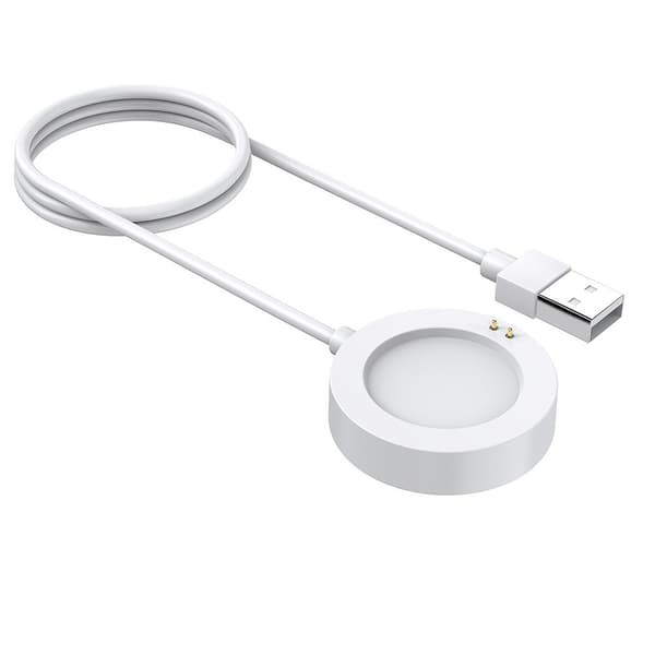 Lader til Xiaomi Watch S2, hvit, kompakt bærbar hurtigladekabel 1m