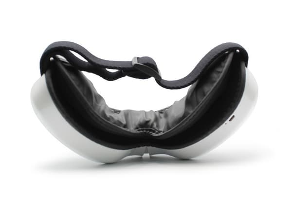 Øjenmassager med musikterapi, hvid, vibration og varme, afslapning