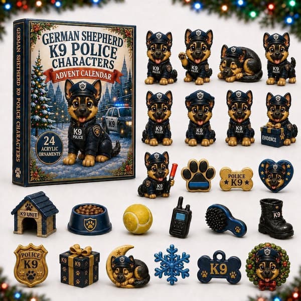 Dyrenes julekalender 2026, Akryl flat anheng blindboks, 83