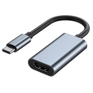 USB-C til HDMI-adapter 4K for telefon, nettbrett, Nintendo Switch, spillkonsoll - Type C til HDMI-kabelkonverterer