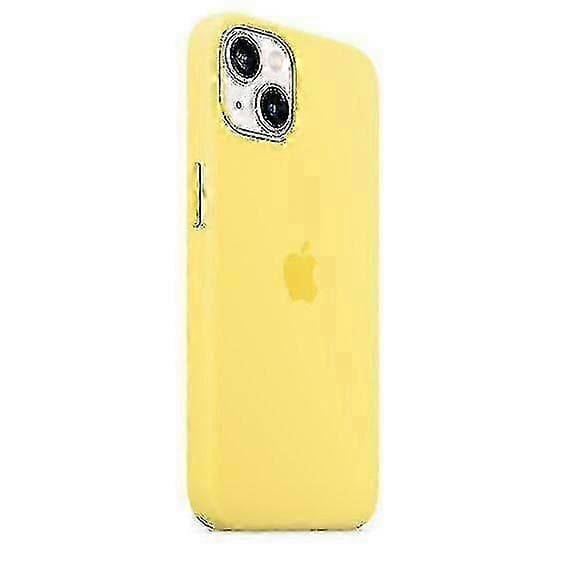 Silikonskal med Magsafe för iPhone 13 Lemon Zest