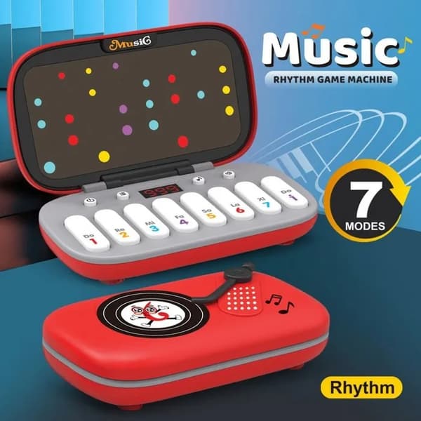 Mini Lommepiano, Elektronisk Tastatur til Børn, Julelegetøj, Multifunktionelt, til Drenge og Piger
