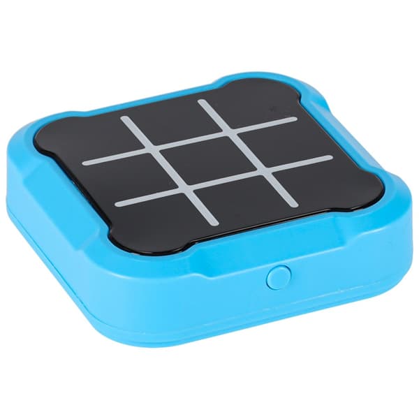 Elektronisk Tic Tac Toe-spil, 4-i-1, Blå, Pædagogisk Hukommelses- og Refleksspil til Børn Blue