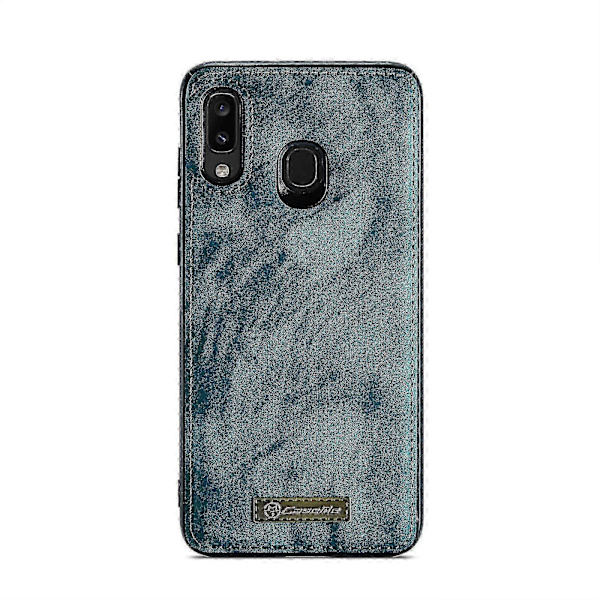 Läderfodral för Galaxy S10e Blue