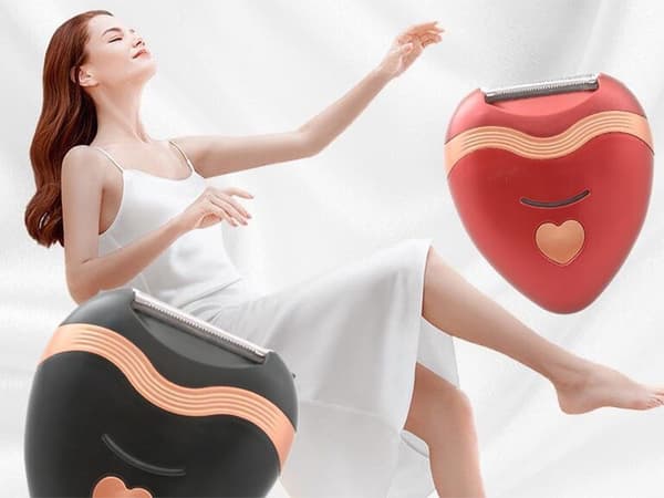 USB Genopladelig Epilator & Barbermaskine til Kvinder, Kropshårfjerning, Smertefri, Bikini, Armhule