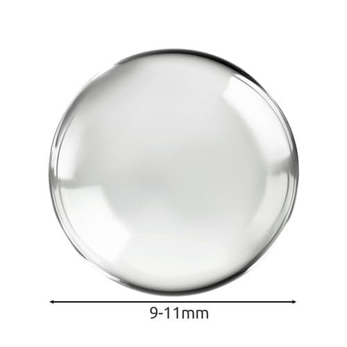 Vattengelpärlor, 1000 st, 11 mm, för växter, dekorativa vaser, hem & trädgård