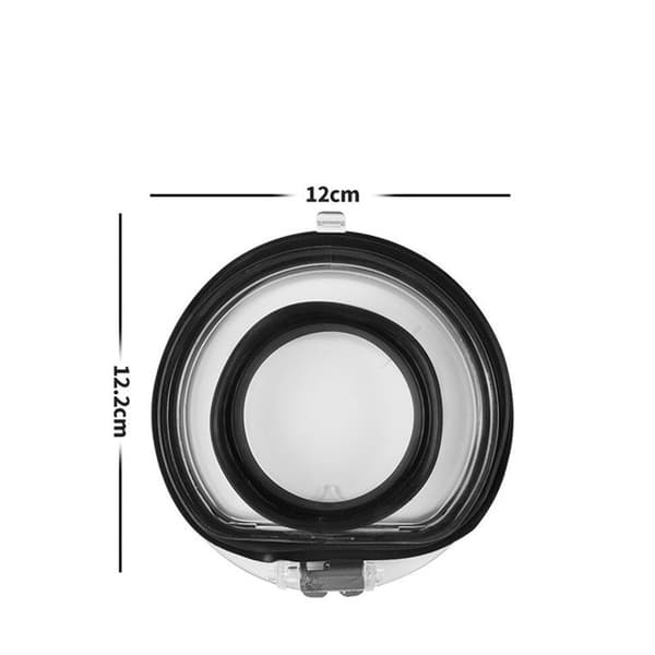 Erstatningsdeksel for støvbeholder til Dyson V10 V11 støvsuger, svart
