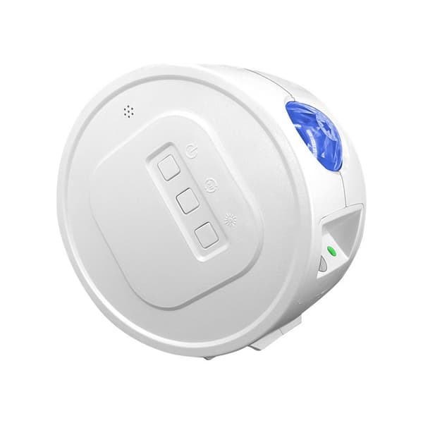 Stjerneprojektorlys, 6 lyseffekter, USB-nattlys med lydkontroll for fest