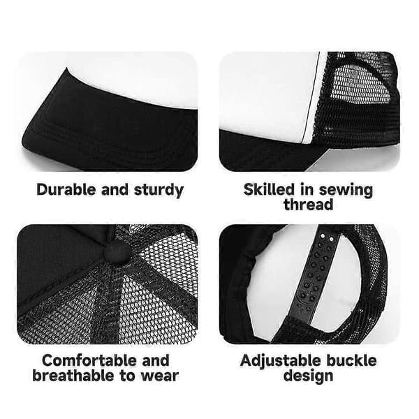 Barn Pojkar Flickor Lilo & Stitch Mode Justerbar Basebollkeps Utomhus Sport Mesh Solhatt Presenter A