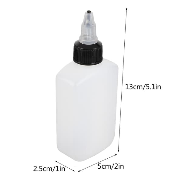 4 stk 100ML Krydderflasker, Bærbar Forseglet Oljedispenser for BBQ Camping