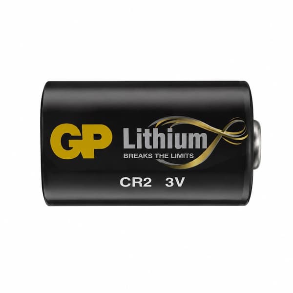 CR2 Litiumbatteri 1-pack, Hög Prestanda för Kameror och Ficklampor