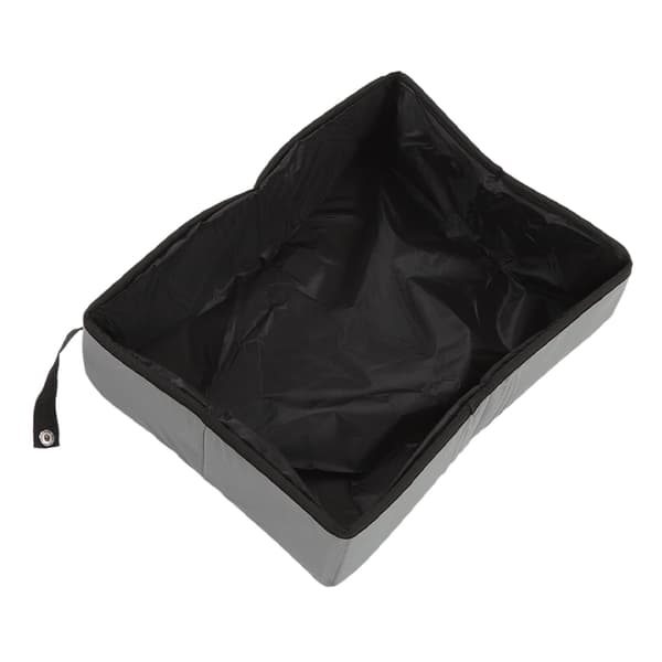 Sammenleggbar kattedo, vanntett stoff, bærbar for reise, grå - 40*30*10cm