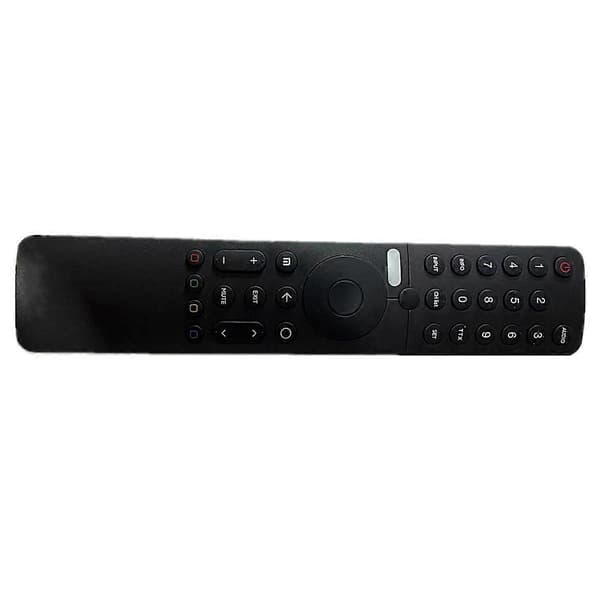 XMRM-19 Bluetooth Stemmefjernkontroll for Xiaomi Mi TV Android 4K P1 Smart TV Fjernkontroll L43M6- Black