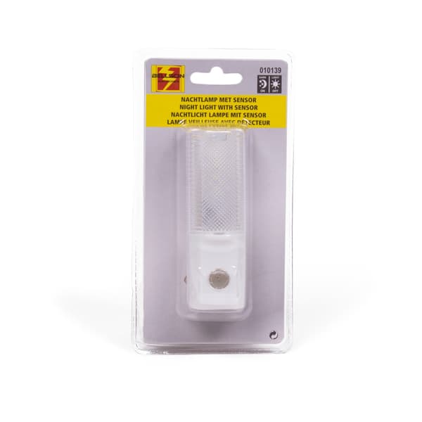3 LED nattlys, bevegelsessensor, automatisk skumring til daggry, hvit, plug-in, energibesparende