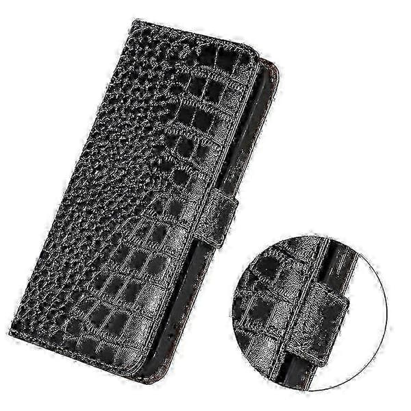 Flip Wallet-etui i ægte koskind til iPhone 16e Black