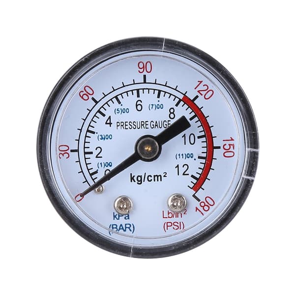 Luftkompressor Trykkreguleringsbryter Ventilregulator 90-120 PSI med doble målere