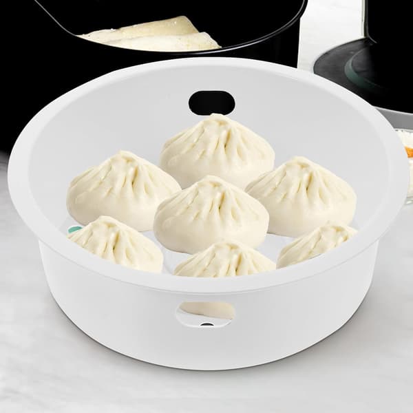 Damperkurv til 3L riskoger - Multifunktionel grøntsagsdamperindsats til dampning af dumplings
