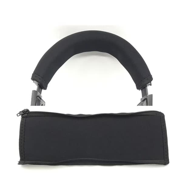 Hovedbåndspude til Audio-Technica ATH-M20X M30 M40 M50X, sort, blød neopren