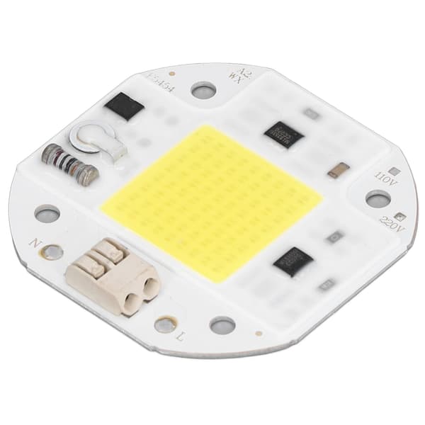 COB LED-chip med høy effekt, driverfri, for DIY-lampe, flomlys, innendørsbelysning