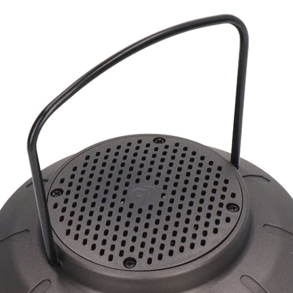 Retro Udendørs Bluetooth Højttaler Lanterne, IP65 Vandtæt, 2 Tilstande, USB Strøm, Hvidt Lys, Camping
