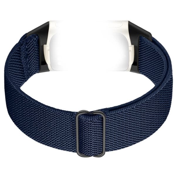 Nylonklokkerem for Fitbit Charge 5/6, marineblå, pustende justerbar NavyBlue