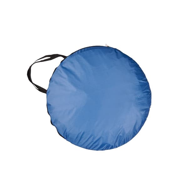 Pop-Up Strandtelt med Vindbeskyttelse, 146 cm, Polyester, Bærbart, 2-Personers