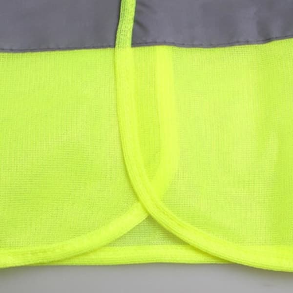 Reflekterande säkerhetsväst för barn och vuxna, grön, hög synlighet, polyester, utomhuslöpning cykling Barn - Grön