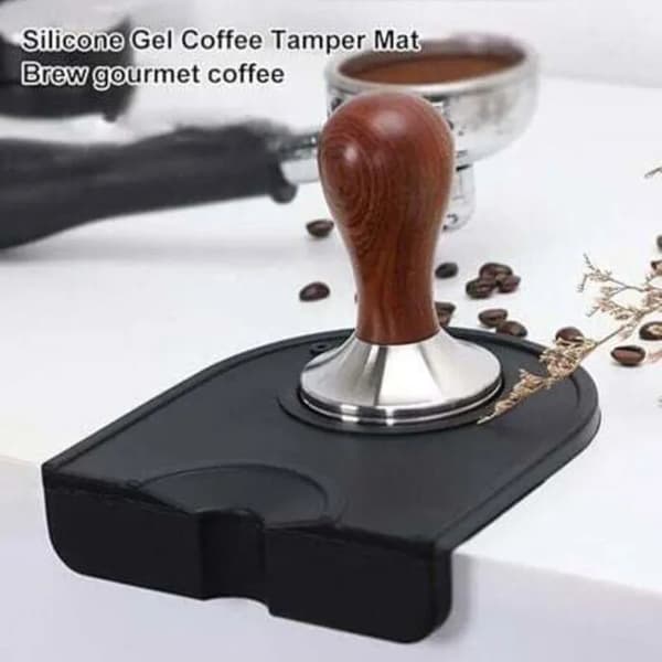 Espresso Tampermatte, Kaffetampermatte, Sklisikker Silikon, Baristatilbehør