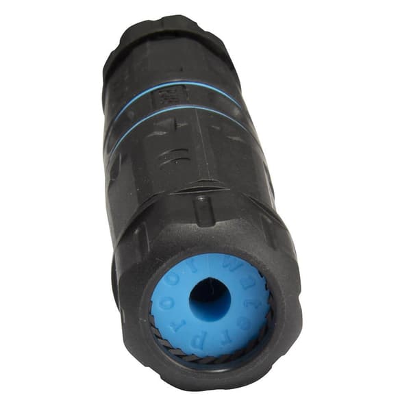 Vedenpitävä CAT6-adapteri, IP68, RJ45-liitin, PA66, ulkokäyttöön