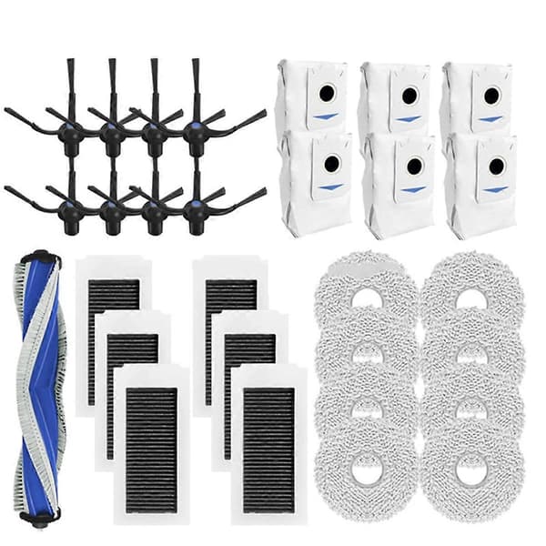 Til Cobos Debot X5 OMNI/X5 PRO Støvsuger Rullebørste Sidebørste HEPA Filter Støv B