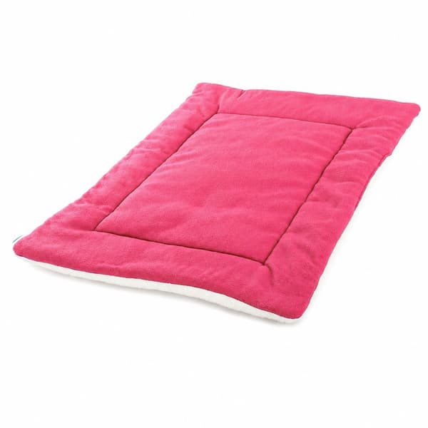 Hundbäddsmatta, Rosa, Medium, Mjuk Kudde för Husdjur, Inomhus- och Utomhusbruk Rosa (M)