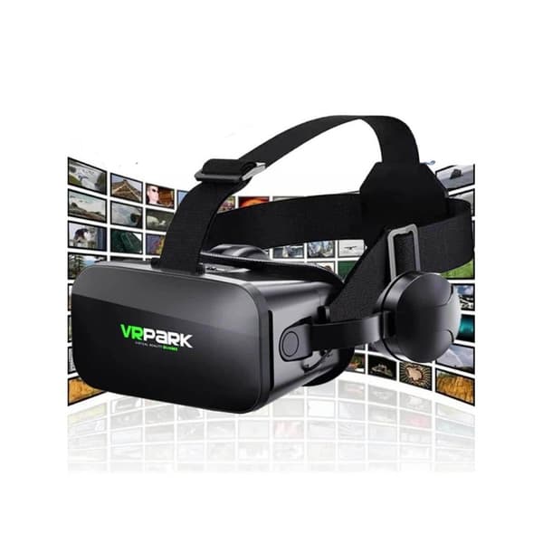 VR-briller med 3D virtuell virkelighet hodetelefoner for iOS og Android - Inkluderer Bluetooth-kontroller