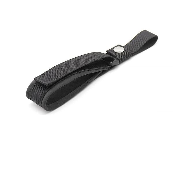Handsfree hundkoppel för handled, svart, nylon, justerbart, för promenader och löpning