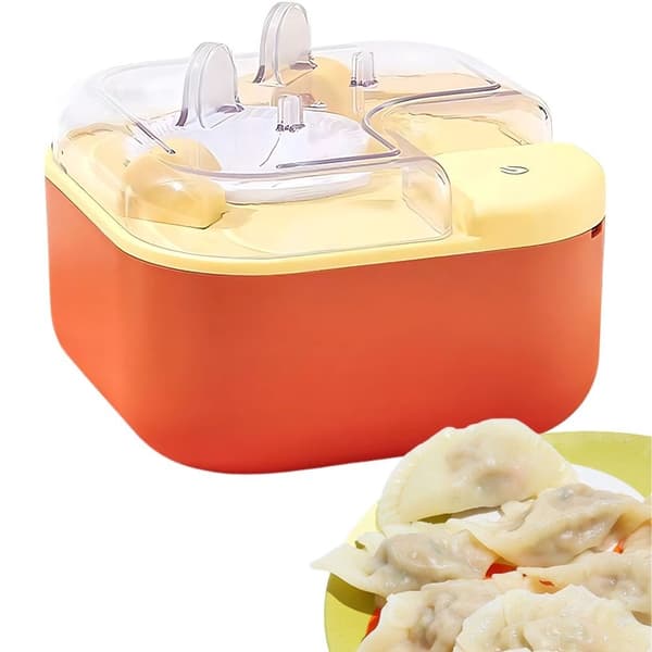 Elektrisk Dumplingmaskin, USB-driven, Automatisk Degpress, Kompakt Köksredskap