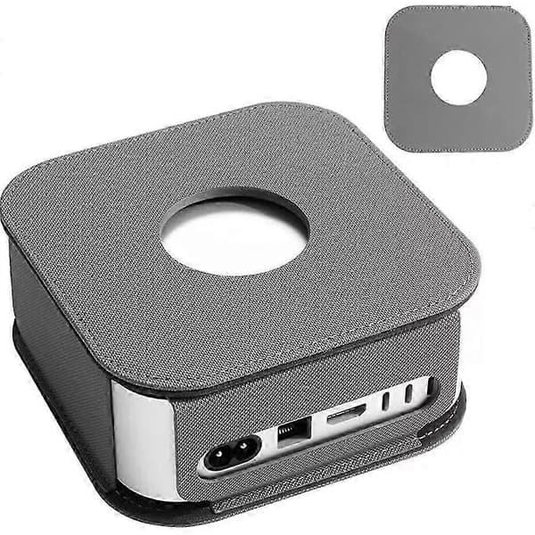 Läderfodral för Mac Mini M4/M4 Pro 2024-modeller, skyddande skal Grey
