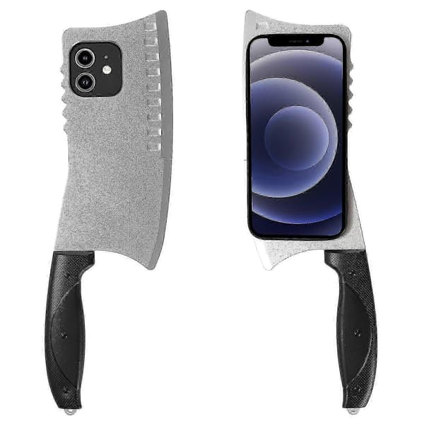 Keittiön puhelinkotelo iPhone 12:lle Silver