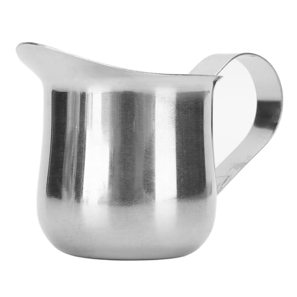 Melkeskummerkanne i rustfritt stål, 2oz, Ergonomisk kaffedampkanne