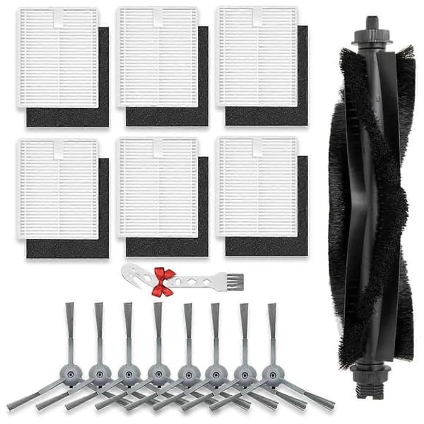 Til L60/ L60 / L50/ L50 Robot Støvsuger Hoved Sidebørste Hepa Filter Reservedele As Shown