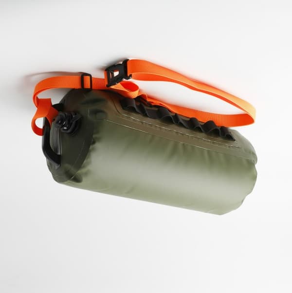 Militærgrønn vannpose for camping, svømming, forankring, bærbar PVC-oppbevaring