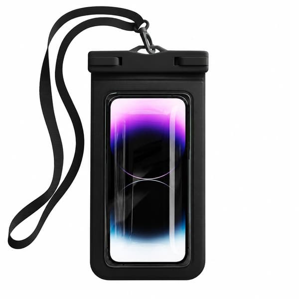 Vattentät telefonpåse, pekskärm, simdykfodral, passar 7,2 tum