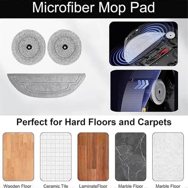 Vaihda Roborock Saros 10/G30 -robotti-imurin harja- ja moppiosat