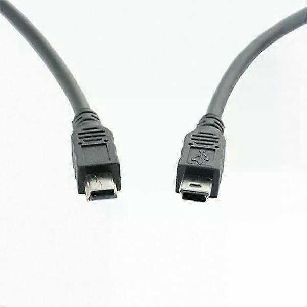 50 cm 5-pinners Mini USB B hann til hann-kabel for dataoverføring og lading
