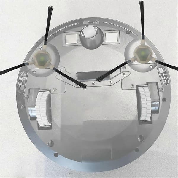 Sidebørste til Lefant M210P robotstøvsuger, udskiftningssidebørster, støvsuger reservedele tilbehør