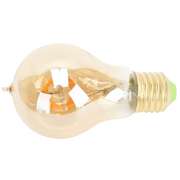 A60 E27 LED-pære, 4W dimbar glødelampe, antikk, varmt lys, kafédekorasjon-6500K 6W