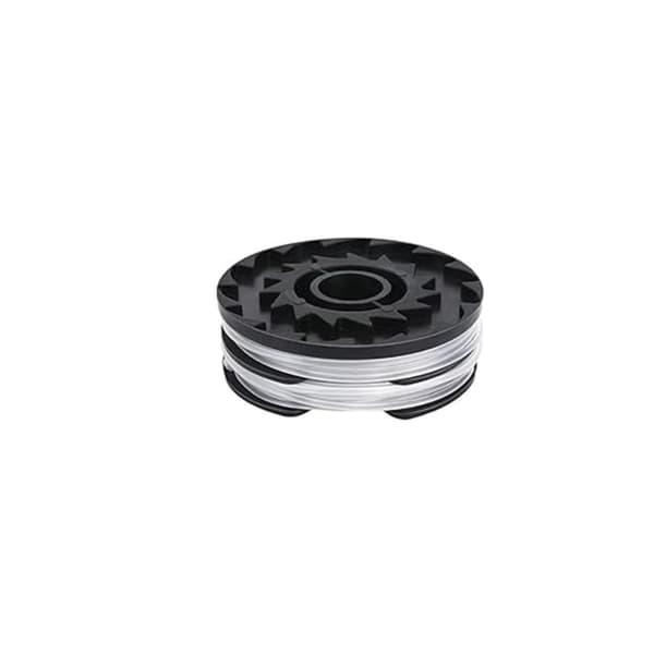 Ersättningsspole för Parkside 20 LI C3, 4-pack svart, 6,5 cm diameter, ABS+Nylon, Trimmertråd