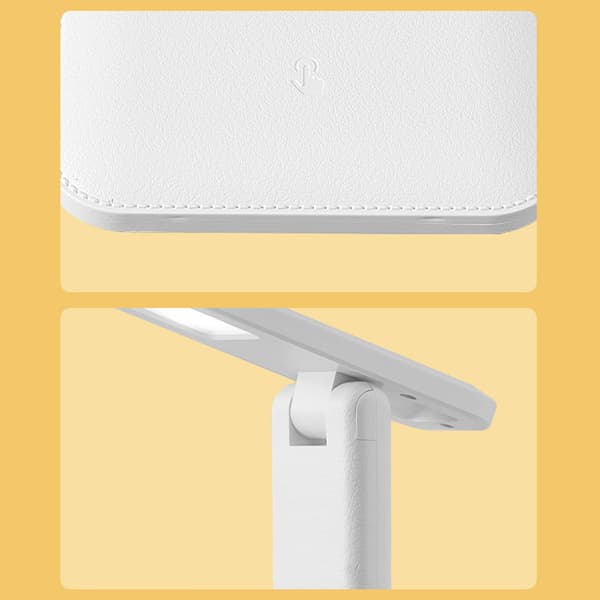 LED-skrivbordslampa, touchdimmer, ögonskydd, 180° fällbart stativ, plug-in, lärande