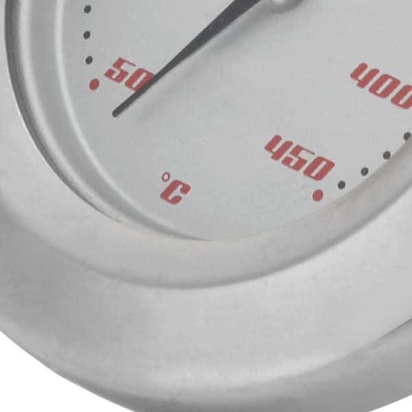 Bimetallisk termometer 50-450°C, pekertermometer for BBQ-grillovn 2pcs